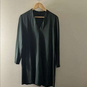 COS Green Dress Swing Dress with Pockets